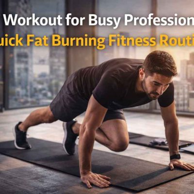 HIIT workout for busy professionals